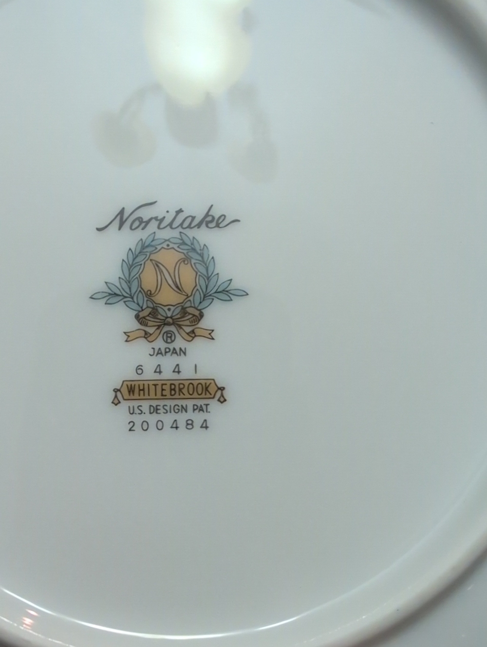 Noritake White Brook Bread And Butter/ Dessert Plate - Picture 4 of 4